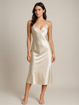 Women’s Silk-Style Satin Nightgown
