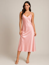 Women’s Silk-Style Satin Nightgown