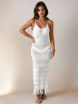 Women’s Cutout Sling Maxi Dress